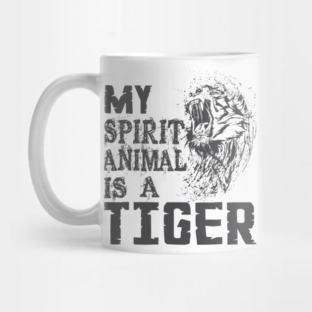 My spirit animal is a Tiger! by variantees